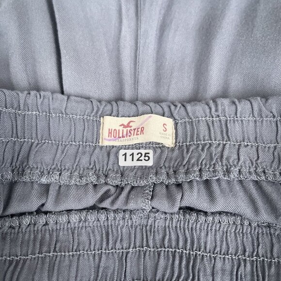 Hollister High-Rise Elastic Waistband Jogger Pants Lightweight Gray Women S - Picture 5 of 11